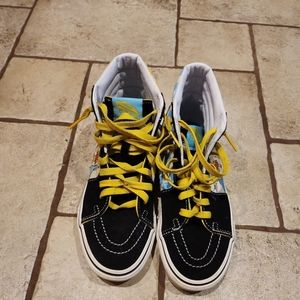 Vans Simpsons family shoes women's 6